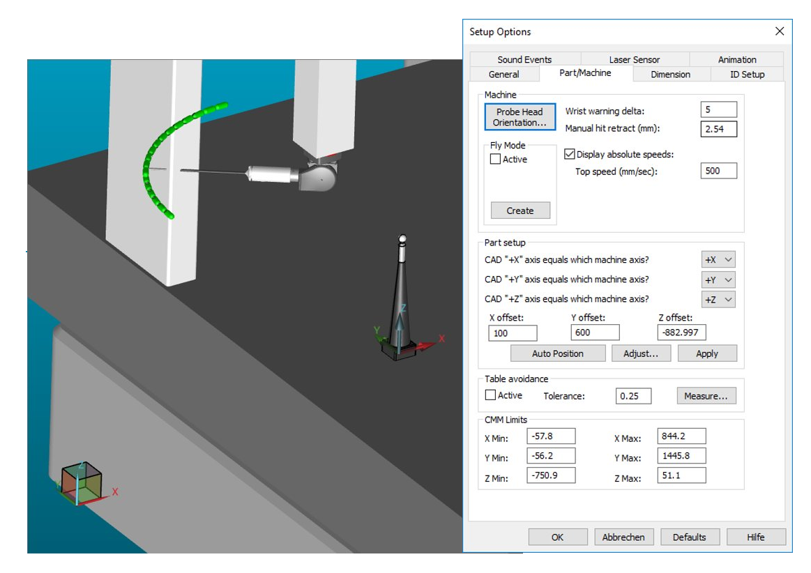 What's New in PCDMIS 2019 R1? Calibration Collision Avoidance