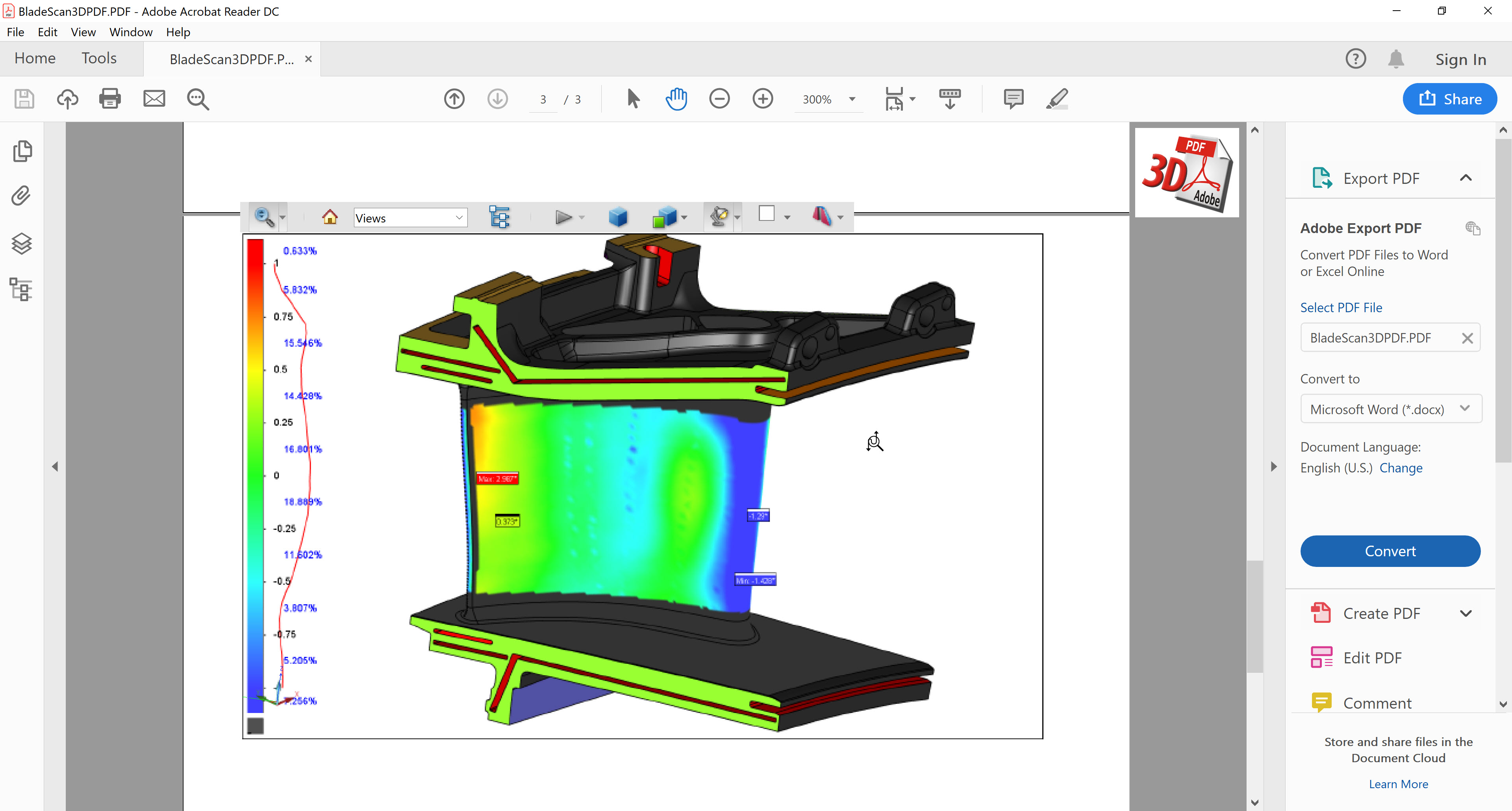 What's New In PCDMIS 2020 R2? 3D PDF Option For Viewing Inspection Reports