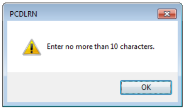 When trying to scan, I get an error that says “ Enter no